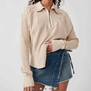 Free People Ashton Zip Thermal